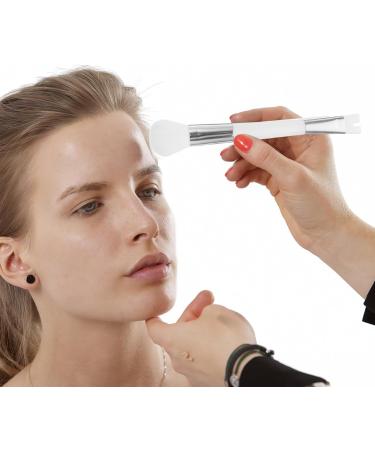 FOMIYES Nose Contour Brush U Shaped Makeup Brush Highlighter Applicator Double Head Loose Powder Brush Blush Brush Eyeshadow Brush Cosmetics Tool - Buy Online on GoSupps.com