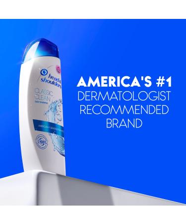 Head and Shoulders Anti-Dandruff Shampoo 32.1 fl oz Twin Pack - Classic Clean Scent, for All Hair Types, Color-Treated, Curly Hair - Buy Online on GoSupps.com