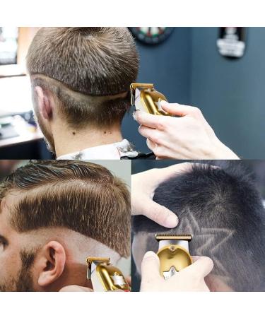 Professional LCD Hair Clippers for Men - Electric Hair Trimmer & Cutting Tool | Barber Shop Quality (Gold - Buy Online on GoSupps.com