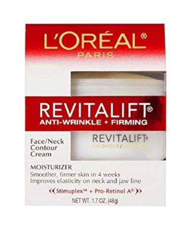 L Oreal ParisRevitalift Face & Neck Anti-Wrinkle & Firming Moisturizer Day Cream 1.70 oz (Pack of 3)