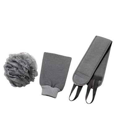1 Set Bath Towel Mens Body Scrub Body Cleaning Gloves exfoliating Bath Gloves Body wash Cloth loofah Gloves Shower Scrubber Ball Body Scrubber Gloves or Sponge Bath Flower Man