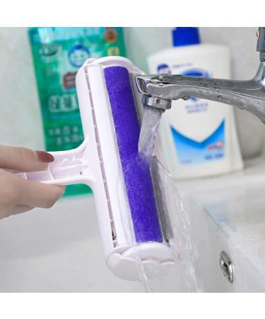 Pet Hair Remover Roller with Self-Cleaning for Furniture and Car Seats - Red - Buy Online on GoSupps.com