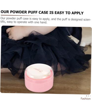 GAFOKI 6pcs Body Powder Puff Set - Travel Dispenser with Assorted Color Puffs - Buy Online on GoSupps.com