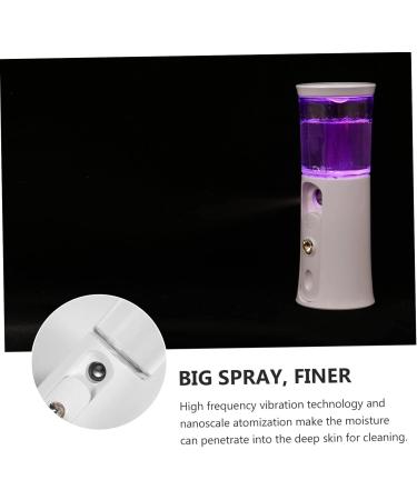 Baluue 2 Sets Hydrating Instrument Portable Hand Held Sprayer Portable Steamer Handheld Abs White - Buy Online on GoSupps.com