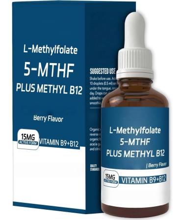 M thylfolate biologique pour enfants biologique saveur de baies force professionnelle liquide sublingual pour l'humeur la sant cognitive et le soutien la m thylation