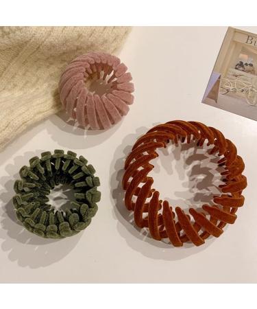 6PCS Bird Nest Magic Hair Clips for Women Vintage Bird Nest Hair Clips Large Hair Bun Ponytail Holders for Women Curly Thick Hair Accessories - Buy Online on GoSupps.com