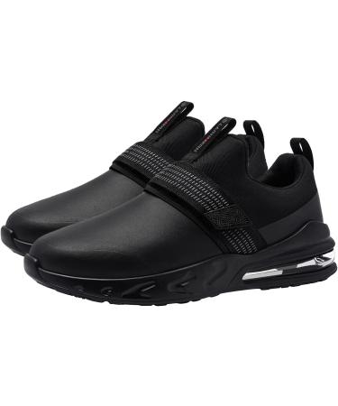 LARNMERN Non Slip Work Shoes for Men - Waterproof Kitchen Chef Shoes - Slip Resistant Restaurant Sneakers - Size 11 Black - Buy Online on GoSupps.com