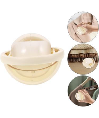 Washable Reusable Gel Lint Roller - Portable Pet Hair Remover for Clothes & Laundry | Ideal for Dog & Cat Fur - Travel-Friendly Sticky Cleaner in Beige - Buy Online on GoSupps.com