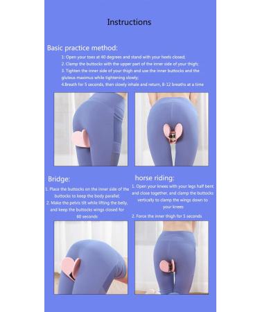 Buy New Pelvic Floor Muscle Trainer - Inner Thigh & Hips Exerciser for Bladder Control & Beautiful Buttocks (Pink) - International Shipping Available - Buy Online on GoSupps.com