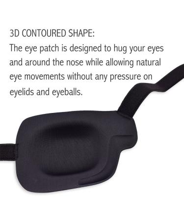 FCAROLYN 3D Eye Patch - Pack of 2 for Left Eye | Optimal Comfort and Coverage - Buy Online on GoSupps.com