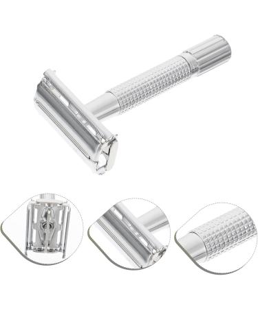Fomiyes Stainless Steel Razor Set - Manual Shave Kit with Cushioning Cup & Double-Edged Blade for Men s Grooming - Buy Online on GoSupps.com