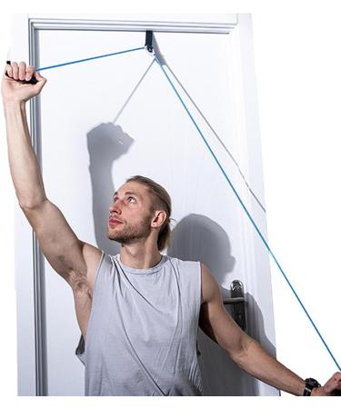 Fovolat Exercise Pulleys for Shoulders Doorway | Over Door Exerciser Pulley System | Arm Pulley Arm Rehabilitation Assisting Exercise Equipment for Aids in Recovery - Buy Online on GoSupps.com