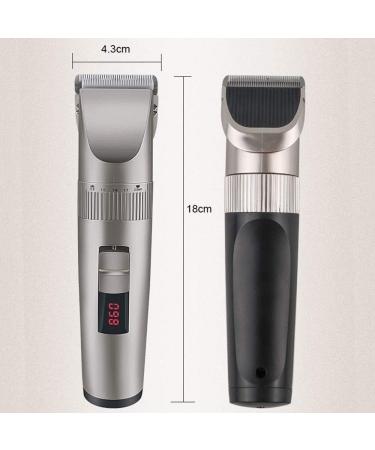 Professional Hair Clippers for Men | Cordless Hair Cutting Kit with Ceramic Blades LED Display & 5 Speed Settings - Stylish Grooming Tools - Buy Online on GoSupps.com