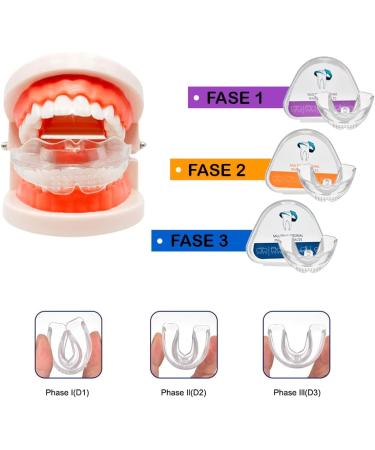 Protector Tooth Retainer for Smile Correction | 3 Stages Soft & Hard Dental Orthodontic Device - Buy Online on GoSupps.com