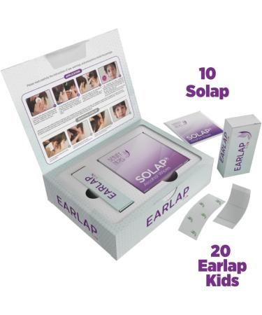 Kids Ear Corrector - Protruding Ear Sticker for 12-72 Months | Non-Surgical Ear Pinning | 20 Correctors + 10 Solaps - Buy Online on GoSupps.com