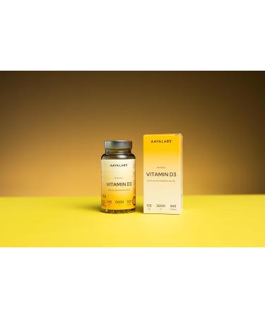 Vitamine D3 Naturelle Haute Concentration 5000 UI - Vitamine D avec Huile d Olive Extra Vierge pour Absorption Optimale - Vitamines pour les Fonctions Osseuse Musculaire Immunitaire - 365 G lules - Buy Online on GoSupps.com