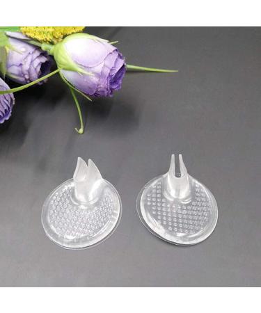 5 Pairs Clear Silicone Thong Sandal Toe Protectors - Gel Cushions for Sandal Flip Flops - Style B - Buy Online on GoSupps.com