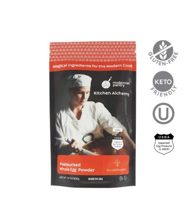 AAA Grade Whole Egg Powder - Gluten-Free, OU Kosher Certified, Made in USA - 400g/14oz - Buy Online on GoSupps.com