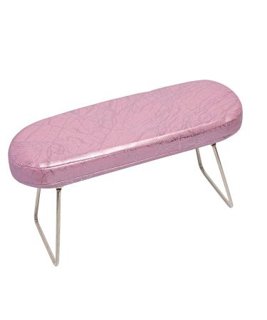 AORAEM Nail Arm Rest Cushion with Bracket - Plum Pink Hand Pillow for Manicures and DIY Nail Art - Buy Online on GoSupps.com
