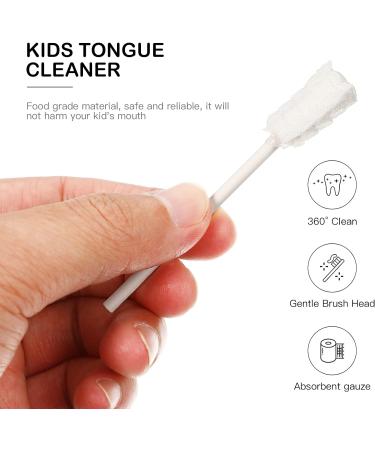 Healifty 30pcs Baby Toothbrushes and Tongue Cleaners - Disposable Mouth Swabs for Infant Oral Cleaning - Buy Online on GoSupps.com