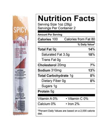 Wenzel's Farm Variety Pack Snack Sticks | High Protein, Low Carb, Gluten-Free | No MSG, Fillers, or Artificial Colors | 16 Sticks - Buy Online on GoSupps.com