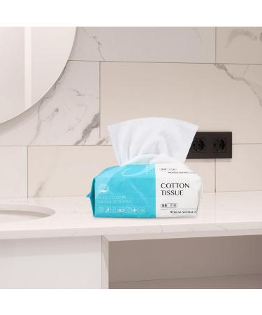 FRCOLOR Disposable Face Towels - Soft Thick Makeup Removing Facial Cloths for Travel - Buy Online on GoSupps.com