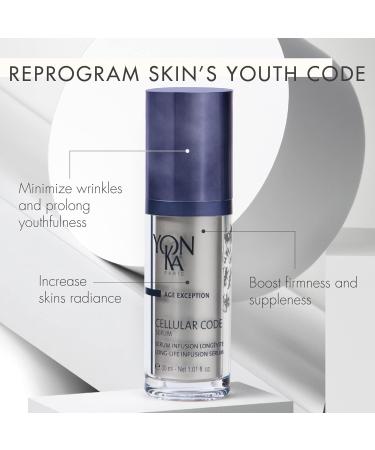  Yonka Yonka Excellence Code Cr me 50 ml + Cellular Code Serum Yonka 30 ml - Anti-Aging Care for Mature Skin - Dermatological Results 97% Natural - Buy Online on GoSupps.com