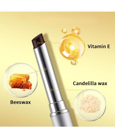 Black Honey Lipstick Tinted Lip Balm Hydrating Natural Glossy Lip Balm Moisturizing Makeup Lipstick (2PCS) - Buy Online on GoSupps.com