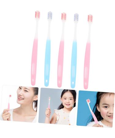 Beaupretty 5-Piece Soft Toothbrush Set for Braces | Portable & Durable Household Toothbrushes - Ideal Home Accessories - Buy Online on GoSupps.com