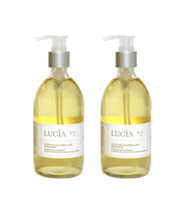 Lucia Hand Soap - Set of Two 10.1 fl. oz (300 ml) - Olive Oil & Laurel Leaf
