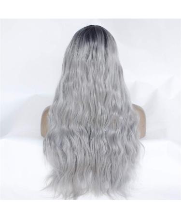 Buy Long Curly Gradient Dyed Wig for Women - Medium Length Chemical Fiber Wig Set for International Shipping - Buy Online on GoSupps.com