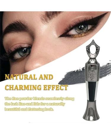 Powder Eyeliner Handmade 100% Natural Powder Eyeliner 100% Natural eyeliner powder Intense Color Long-Wearing Smudge-Proof (BLACK) - Buy Online on GoSupps.com