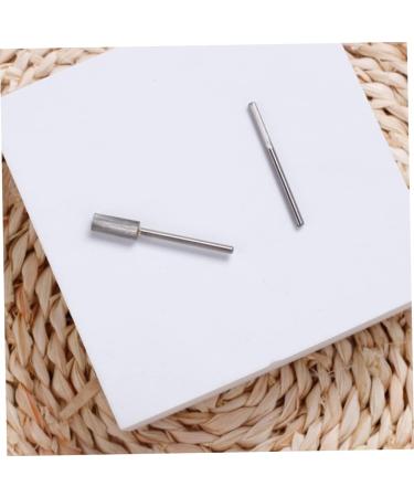 minkissy 1pc Tungsten Steel Grinding Head Nail Polish Grinding Head Carbide Nail Drill Bit Manicure Pen Sander Nail Cleaner Tool Tungsten Steel Manicure Head Nose to Rotate Portable 3.75x0.23cm - Buy Online on GoSupps.com