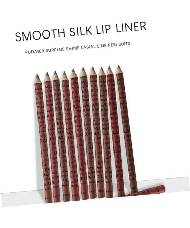 Healvian 3 Sets Beauty Lip Pencil Natural Lip Liner for Women Long Lasting Correct Lip Shape Family 12 Pieces * 3 - Buy Online on GoSupps.com