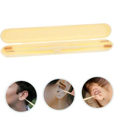 Gogogmee 1Set Dual Head Ear Wax Removal Tool Safe Earpicks for Home Use Reusable Ear Cleaner with Massage Function for Family Ear Care - Buy Online on GoSupps.com