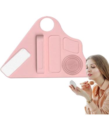  Tuxxjzm Makeup Mixing Tray Makeup Mixing Palette - Professional Makeup Mixing Palette Strap | Multifunctional Makeup Mixing Wrist Strap Palette - Buy Online on GoSupps.com