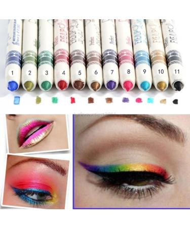 Demarkt 12 Colors Glitter Eyeliner Set | Vibrant Eye Cosmetics for Stunning Looks - International Shipping Available - Buy Online on GoSupps.com
