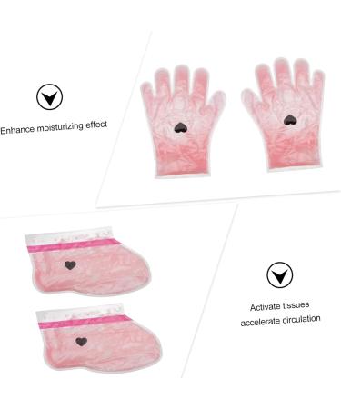 2paires Couverture De Th rapie Cire De Paraffine Pour Et Ensemble Et Chaussettes Hydratants Rose Soin Professionnel Pour Et Secs Am liore Absorption Circulation - Buy Online on GoSupps.com