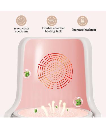 Sitting Fuel Instrument: Intelligent Vaginal Care Vapor Seat with Backrest Remote Control & Red Light Therapy for Optimal Health Wet & Dry Use - Buy Online on GoSupps.com