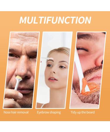 Nose Wax Chopsticks & Applicators - 70 Pieces for Easy Nose Hair Removal | Premium Nose Wax Sticks & Strips - Buy Online on GoSupps.com