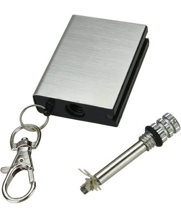 ETOPSTECH 5 Pcs Emergency Flint Metal Match Fire Starter Set - Portable Waterproof Keychain Lighter for Camping & Survival - Buy Online on GoSupps.com