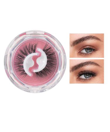 Buy 3D Natural Curling Self-adhesive False Eyelashes - Reusable & Glue-free Perfect for Eyelash Decoration | International Shipping Available - Buy Online on GoSupps.com