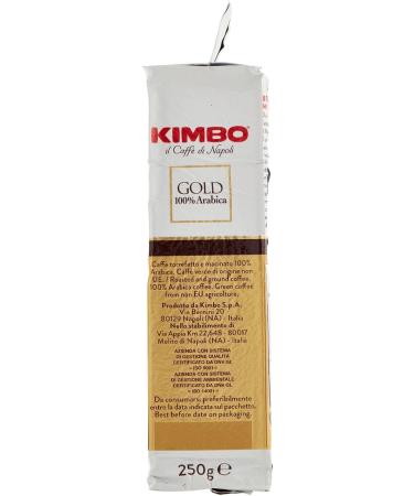  Kimbo Kimbo - Arabica Gold Coffee 250 g - Buy Online on GoSupps.com