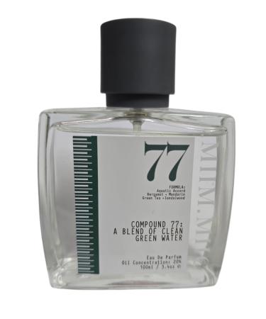 Miim Miic Compound Formula 77 - A Blend of Clean Green Water Eau De Parfum Spray 3.4 Fl Oz / 100 Ml - Unboxed