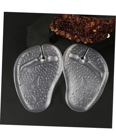 Didiseaon Forefoot Slipper Pad Cushions - 3 Pairs Silicone Gel Insoles for High Heels & Sandals - Transparent Grip Pads for Comfort & Pain Relief - Buy Online on GoSupps.com