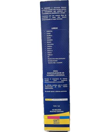 Universal Shoulder Immobilizer - Comfortable & Supportive | International Shipping Available - Buy Online on GoSupps.com