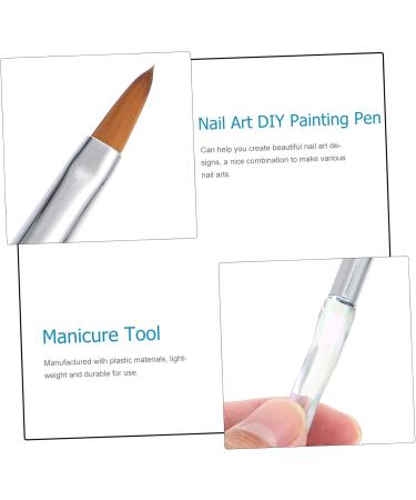 minkissy Nail Pen Nail Molding Gel Nails Gel Nail Painting Pen Nail Polish Nail Art Liner Brush Rolling Toothpaste Squeezer Gel De Cejas Transparente Nail Painting Diy Pen Large 16X0.9X0.8CM Colorful - Buy Online on GoSupps.com