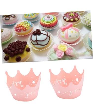 BESTonZON Halloween Decor 24pcs Pink Paper Cups Wrapping Halloween Decoration - Buy Online on GoSupps.com