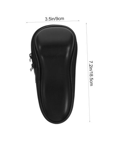 Lurrose Portable Razor Travel Bag - PU Leather Storage Box & Clipper Case for Men | Hard Case Shaving & Shaver Organizer - International Shipping Available - Buy Online on GoSupps.com