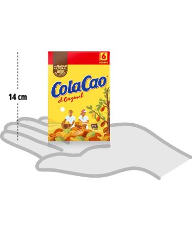  Cola Cao ColaCao Original: with Natural Cocoa - 6 scoops 18g - Buy Online on GoSupps.com